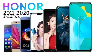 Honor PHONES EVOLUTION, SPECIFICATION, FEATURES 2011-2020 || FreeTutorial360