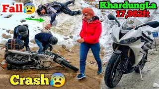 Socha nhi tha itna Muskil Hoga💔 KhardungLa pass 17,982ft-Highest Pass in Leh Ladakh Ep-5