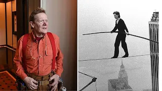 Twin Towers tightrope walker Philippe Petit still amazes at 73-years-old with daring stunts