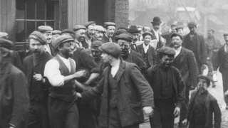 Miners Leaving Pendlebury Colliery (1901)