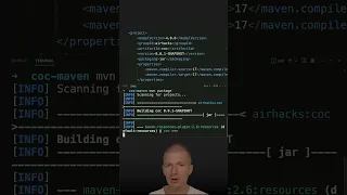 Convention over Configuration with Maven #java #shorts #coding #airhacks
