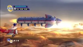 Sonic the Hedgehog 4 "Episode 2": Sky Fortress Zone Boss {1'35"00} [1080 HD]