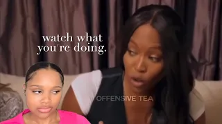 Naomi Campbell making girls rethink their ENTIRE Existence on the face pt. 2 | Reaction