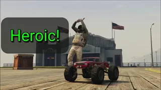 Heroic, Brave RC Bandito protects cargo! More Bandito trolling