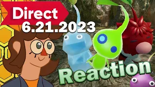 SO MUCH PIKMIN! - Nintendo Direct 6-21-23 Reaction