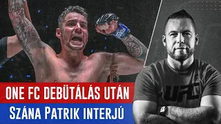 Szána Patrik: ONE FC sikeres bemutatkozás után folytatás következik