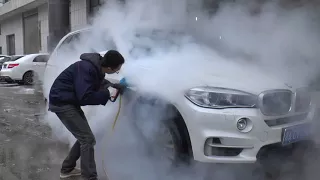 GOCLEAN Steam Car Washer operation video
