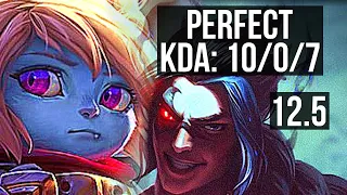 POPPY vs KAYN (JNG) | 10/0/7, Legendary, 400+ games | EUW Master | 12.5