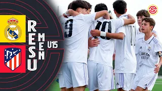 RESUMEN: Real Madrid vs Atlético Madrid Cadete B U15 2022