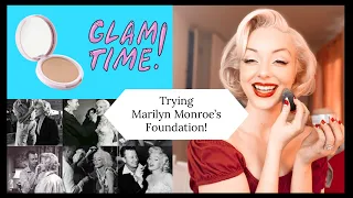 LET'S TRY ON MARILYN MONROE'S FOUNDATION!!