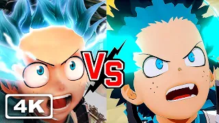Jump Force VS One’s Justice 2 - Ultimate Attacks, Transformations & Abilities Comparison (4K)