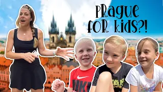 IS PRAGUE FOR KIDS? (3 American kids find out!)