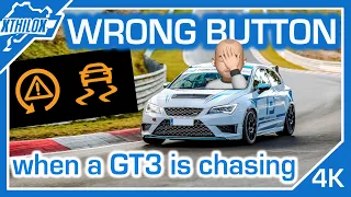 When a GT3 RS is chasing you and you push the WRONG BUTTON 🙆🏽‍♂️ 🙈 NÜRBURGRING NORDSCHLEIFE BTG 4K