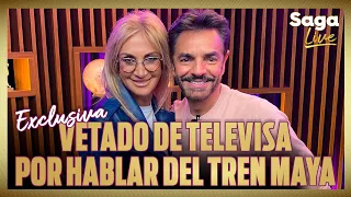 EXCLUSIVA con EUGENIO DERBEZ: habla de su VETO en TELEVISA y el 'PLEITO' con AMLO