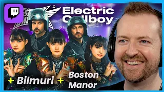 Reactions to BabyMetal x Electric Callboy + Bilmuri + Boston Manor + Graphic Nature (Twitch Stream)