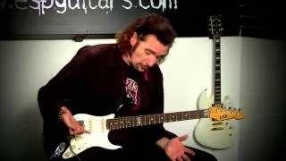 ESP Guitars: Bruce Kulick Guitar Lesson -- Guitars & Amps (2/2)