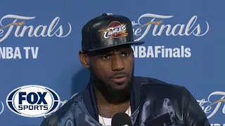 LeBron: 'I feel confident because I'm the best player in the world'