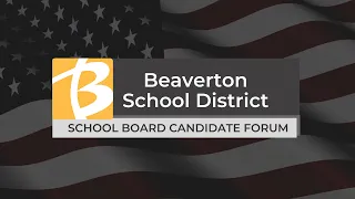 April 2023 School Board Candidate Forum