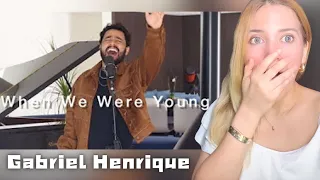 Reaction to Gabriel Henrique’s Cover of “When We Were You Young”