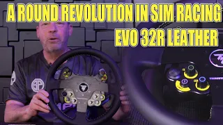 Unveiling the Thrustmaster T818 EVO Racing 32R Leather: A Round Revolution in Sim Racing!