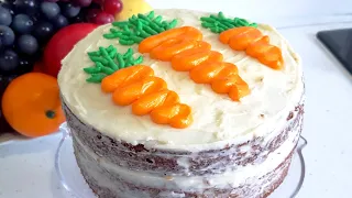 Морковный Торт как в Старбакс // Starbucks Carrot Cake recipe