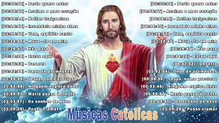 TOP 20 LINDAS MÚSICAS RELIGIOSAS CATÓLICAS LETRA MÚSICA 🙏 MADRUGADA MÚSICAS CATÓLICAS LETRA 2023