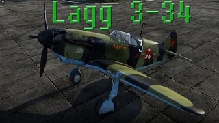 War Thunder Sim: Lagg-3-34 Air Victory vs. Bf 109 K4 OC