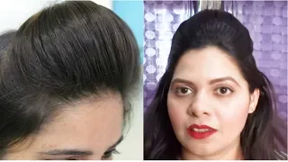 1 min front puff for thin hair|Simple easiest way to make front puff