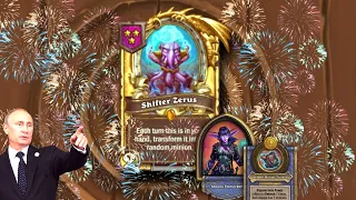 GOLDEN SHIFTER ZERUS - Hearthstone Battlegrounds