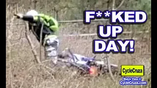 CycleCruza CRASH + BROKEN BONE  (F**KED UP DAY!)