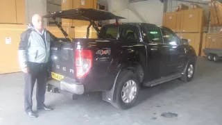 Ford Ranger Standard Top Up Cover Tonneau Lid