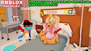 Nuestra Historia De Mi Embarazo Y Como Nació Guttito Jr En Maple Hospital! Roleplay 🥰👶