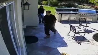 Terrifying home invasion caught on camera!