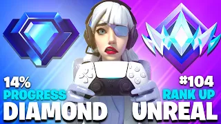 Diamond to Unreal SPEEDRUN (Fortnite Ranked)