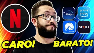 4 STREAMINGS Pelo Valor de UM? TROQUE A NETFLIX Por Esses Serviços!