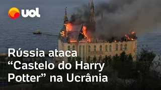 'Castelo do Harry Potter' é destruído após ataque da Rússia no porto de Odessa na Ucrânia