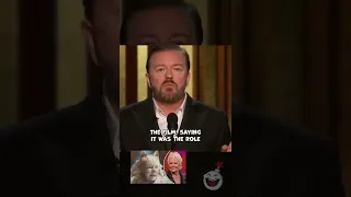 Ricky Gervais roasts James Corden & Dame Judi Dench 😂😂 #shorts #furball