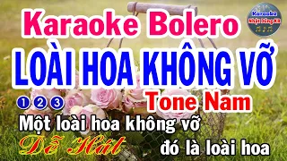 Loài Hoa Không Vỡ Karaoke Tone Nam - Nhạc Sống - Nhật Dũng KB