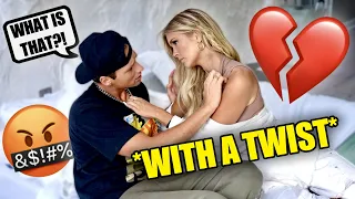 HICKEY PRANK ON BOYFRIEND (WITH A TWIST)