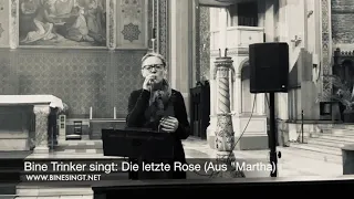 Lied zur Trauerfeier: "Die letzte Rose" gesungen von Bine Trinker