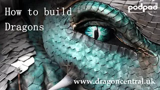 PodpadStudios DragonCentral - making an Animatronic Dragon and coach prop