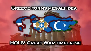 Megali Idea! HOI4 - Winning Anatolia Minor Campaign as Greece | Great war mod