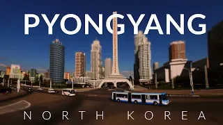 Peculiar Pyongyang - North Korea (DPRK) 4k -Time lapse -Tilt- shift