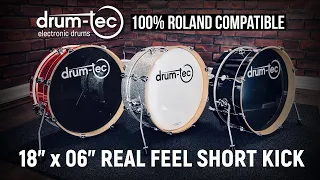 The Best SMALL Electronic BASS DRUM With ACOUSTIC Design? | diabolo 18" Short Kick E-Bass Drum