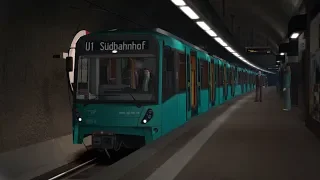 Train Simulator 2020 - U-Bahn Frankfurt 2 - (U1) Ginnheim to Südbahnhof