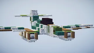 Minecraft Messerschmitt Me 262 Jet Fighter Tutorial