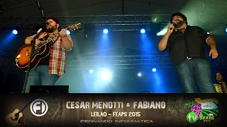 Leilão - César Menotti & Fabiano - Feaps 2015 - Pilar do Sul/SP