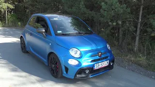 2021 Abarth 595 Competizione Walkaround Exhaust Sound Start Up Revs