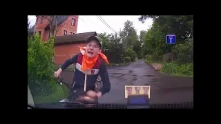 IDIOTS ON BIKES - crashes Compilation in RUSSIA! 2018