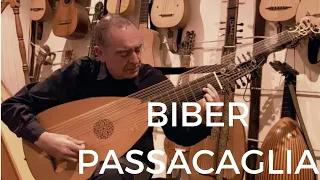 Passacaglia by BIBER played on the 13 courses lute by Xavier Díaz-Latorre